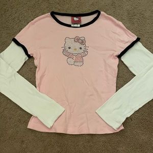 Y2K Hello Kitty Aesthetic Sanrio long sleeve tee